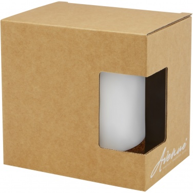 Logo trade advertising products image of: Neiva 425 ml ceramic mug with cork base